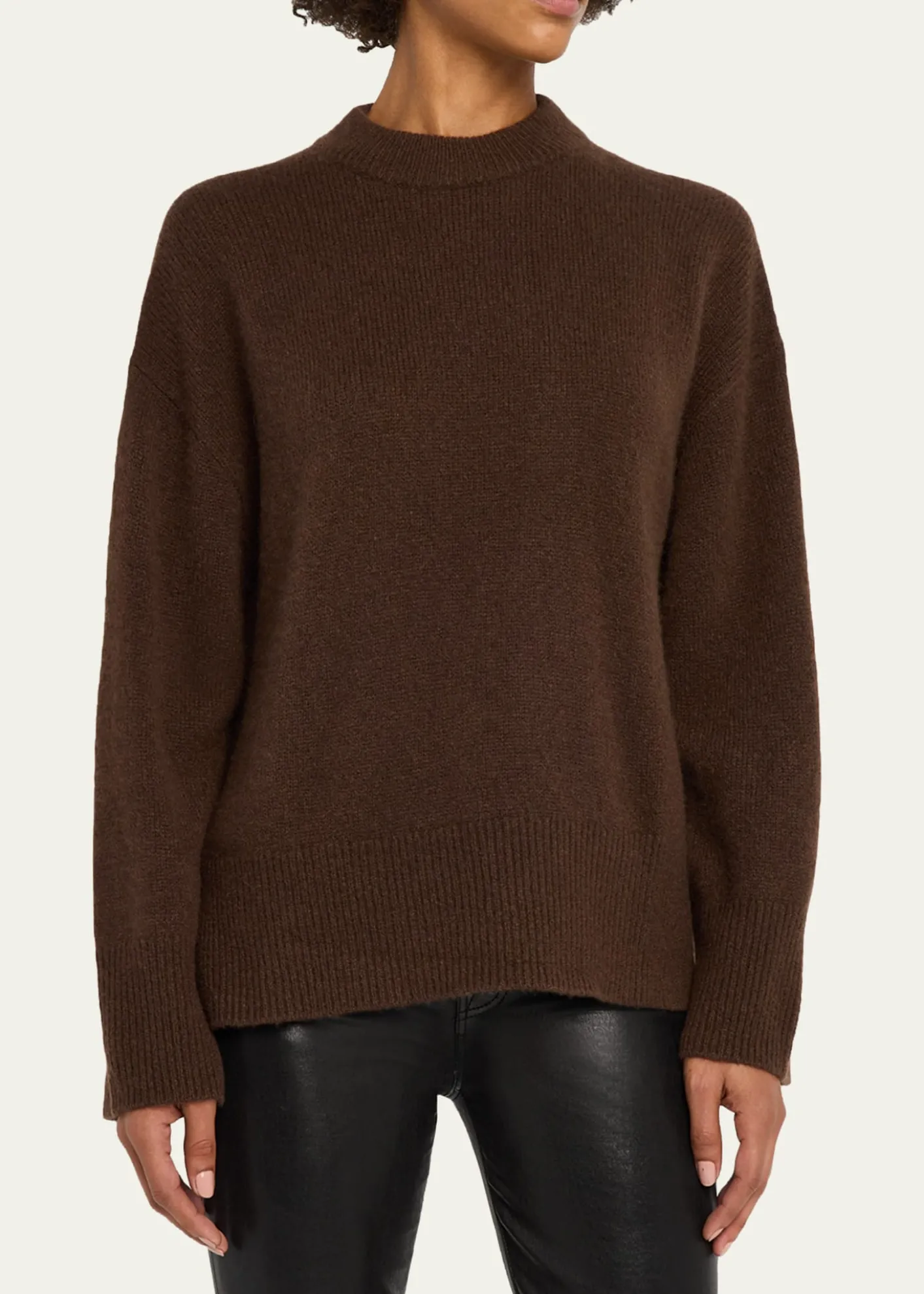 RailsMiranda Cashmere-Silk Crewneck Sweater