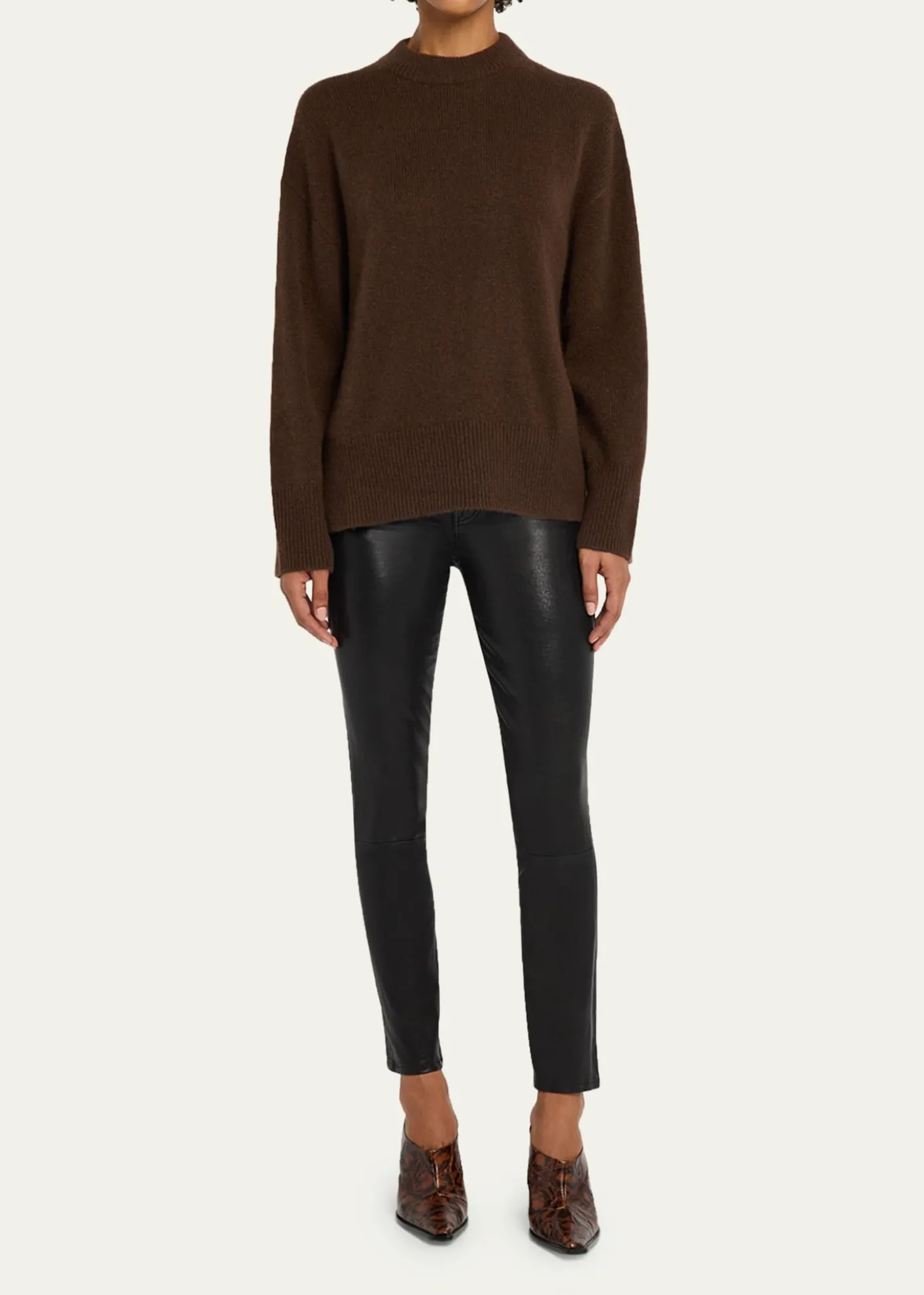RailsMiranda Cashmere-Silk Crewneck Sweater