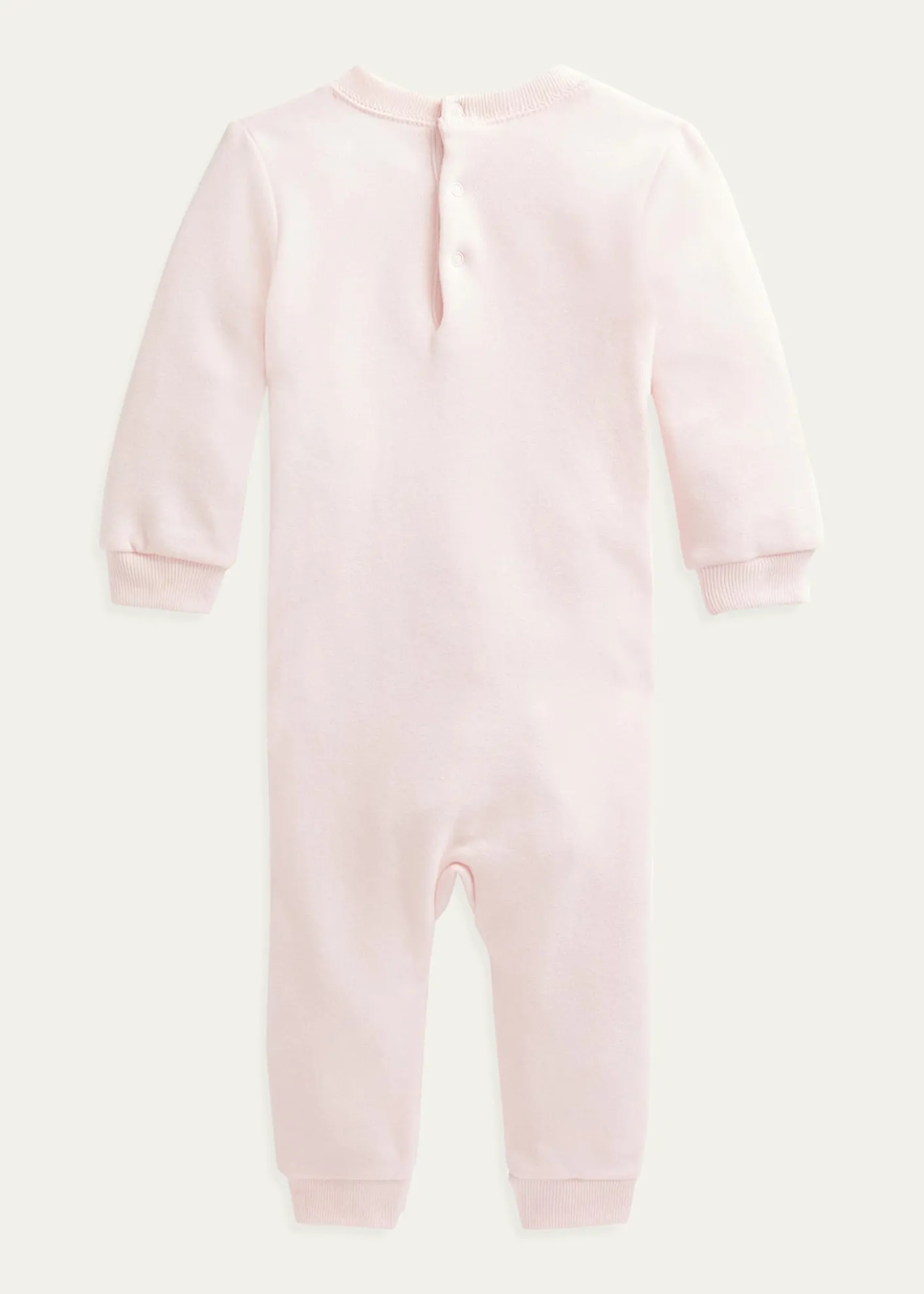 Ralph Lauren ChildrenswearGirl's Polar Bear Coverall, Size Newborn-12M