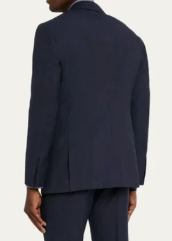 Ralph Lauren Purple LabelKent Hand-Tailored Pin Dot Suit