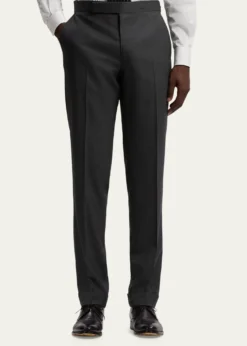Ralph Lauren Purple LabelKent Hand-Tailored Wool Birdseye Suit