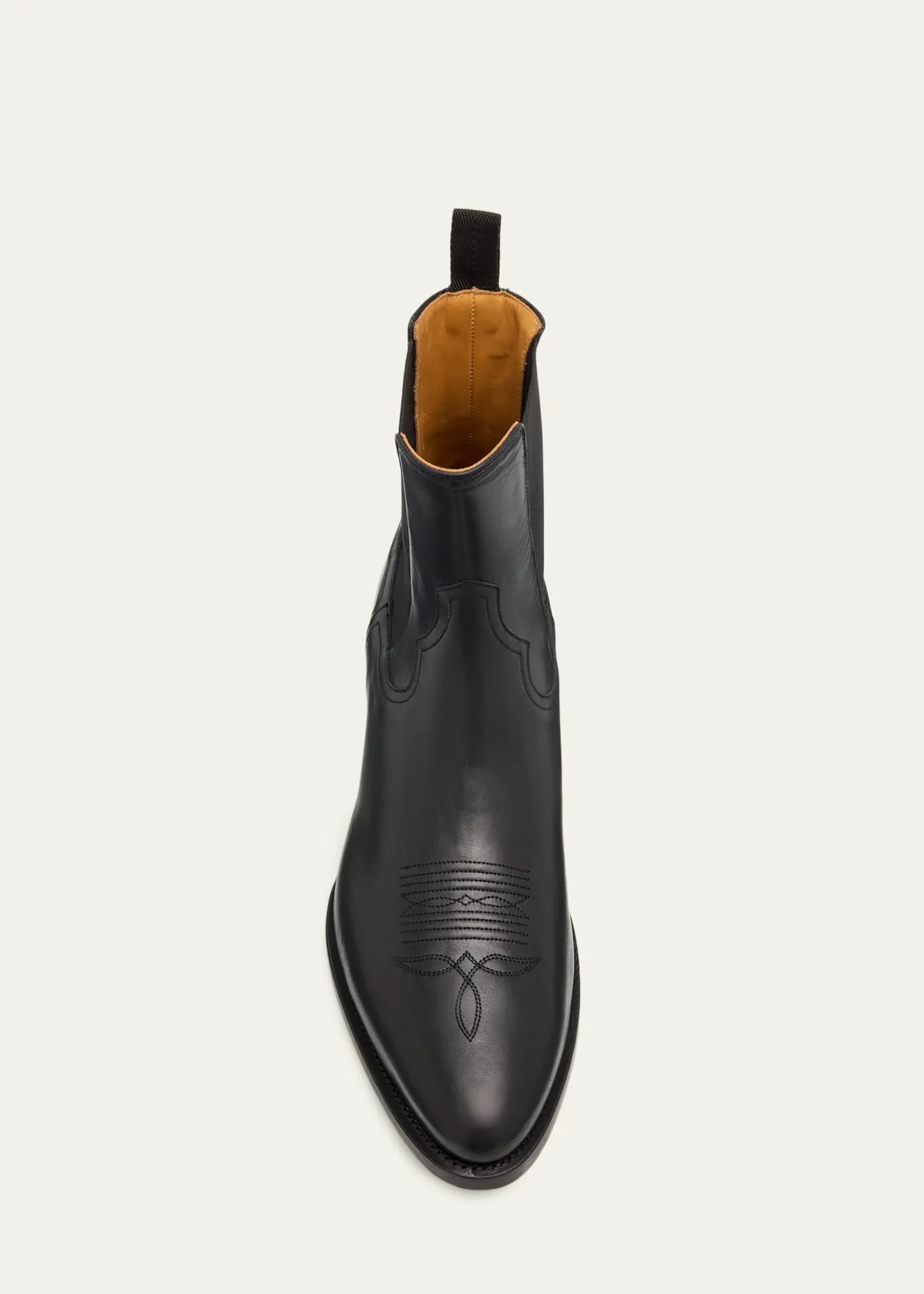 Ralph Lauren Purple LabelLeather Chelsea Western Boot