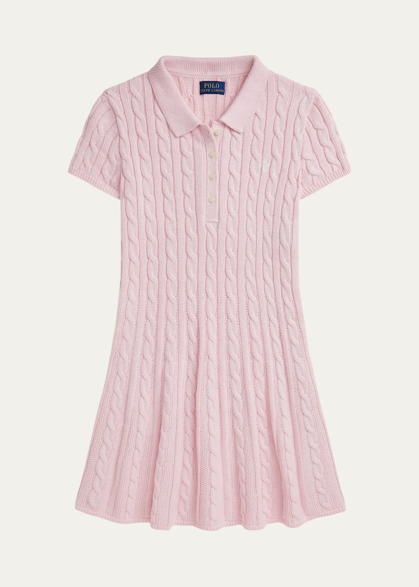 Ralph LaurenGirl's Cable Knit Dress, Size S-XL