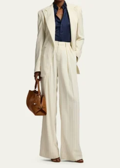 Ralph Lauren CollectionCameron Straight-Fit Silk Shirt