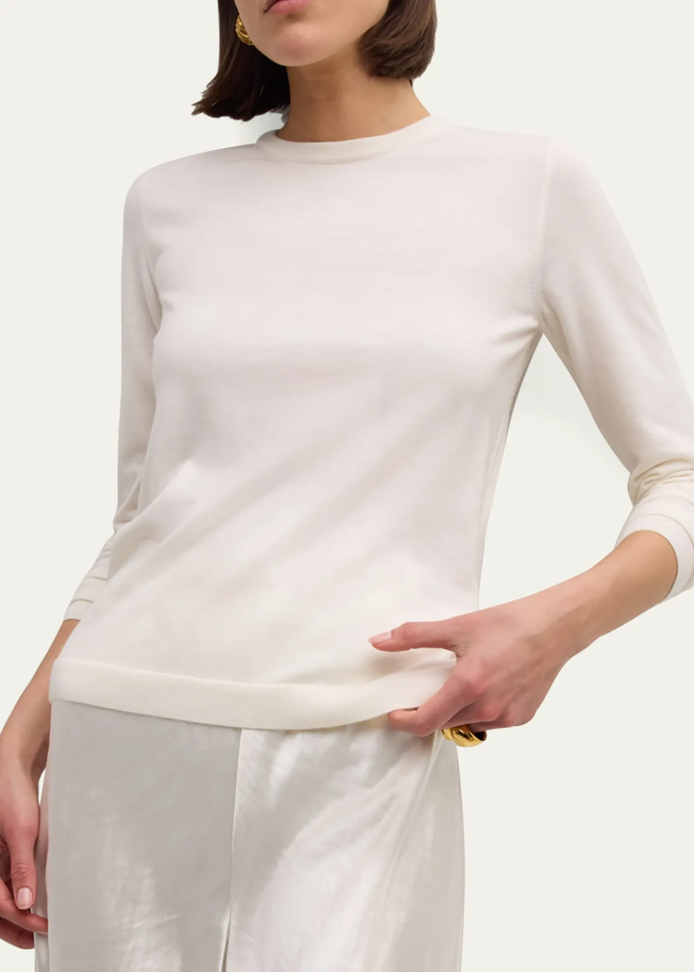 Ralph Lauren CollectionCashmere Crewneck Sweater