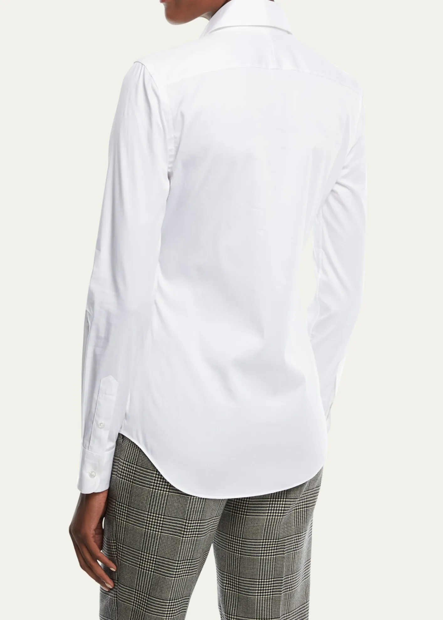Ralph Lauren CollectionCharmain Slim-Fit Stretch Poplin Shirt