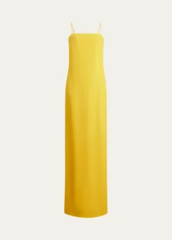 Ralph Lauren CollectionDemetrius Silk Cady Evening Dress