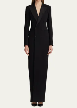 Ralph Lauren CollectionKristian Double-Breasted Evening Dress