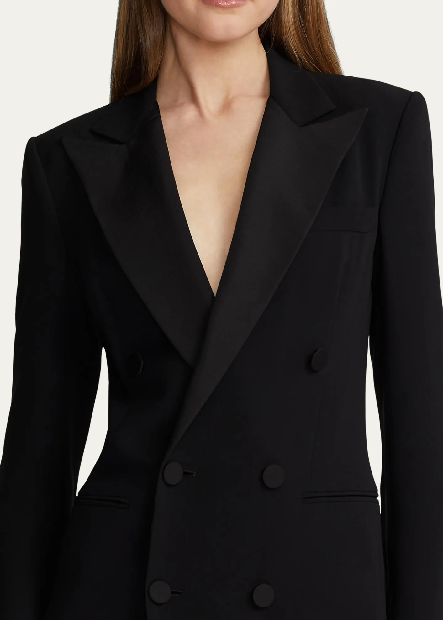 Ralph Lauren CollectionKristian Double-Breasted Evening Dress