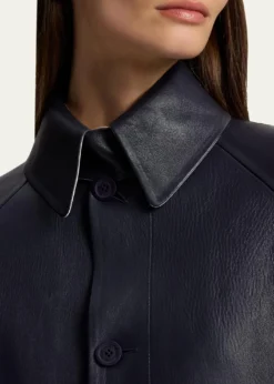 Ralph Lauren CollectionOttis Lambskin Balmacaan Coat