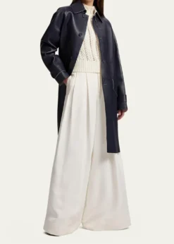 Ralph Lauren CollectionOttis Lambskin Balmacaan Coat
