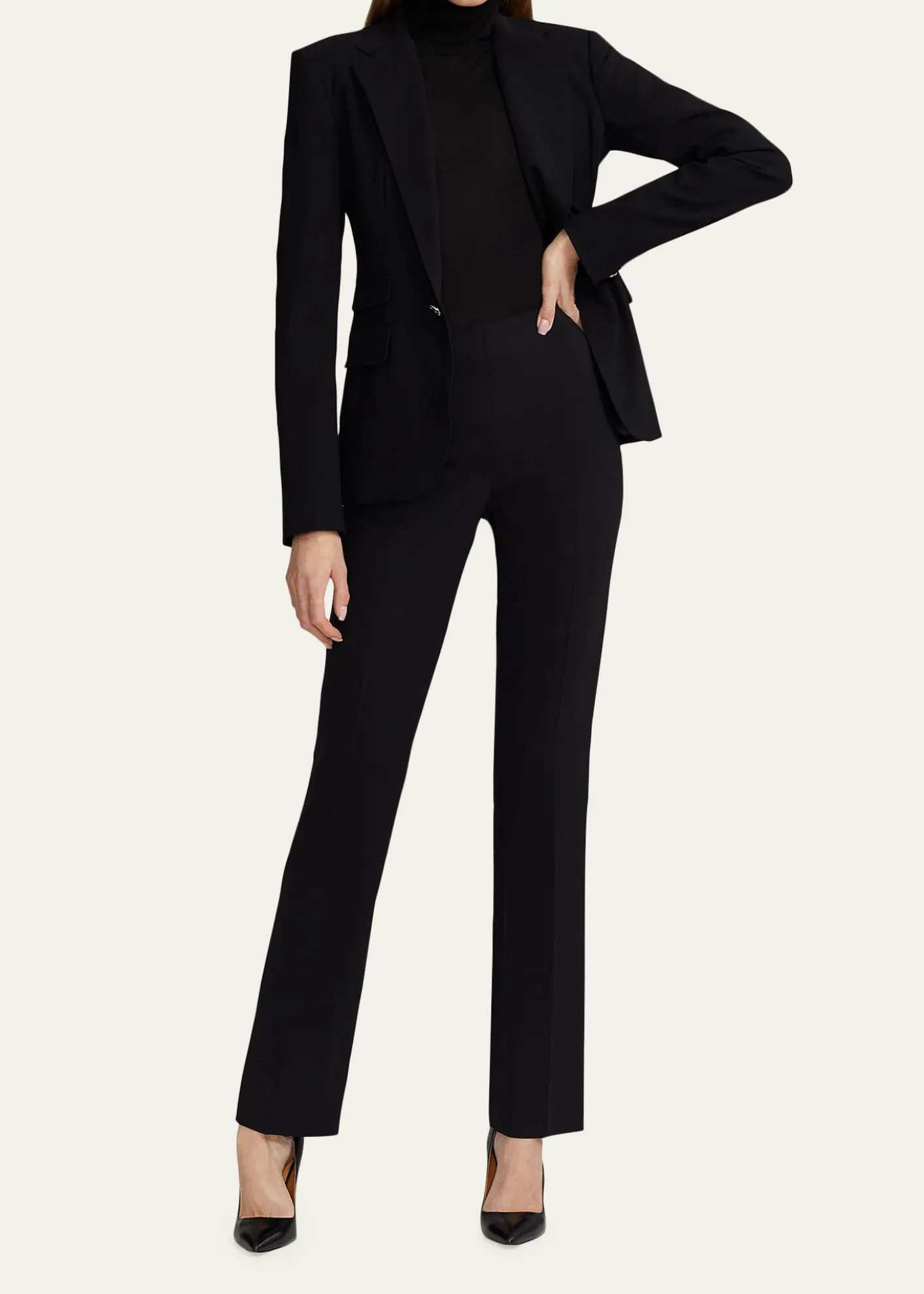 Ralph Lauren CollectionParker Wool Crepe Jacket