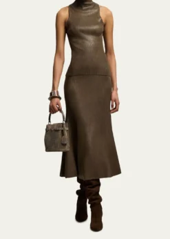 Ralph Lauren CollectionThe Ralph Suede Bucket Bag