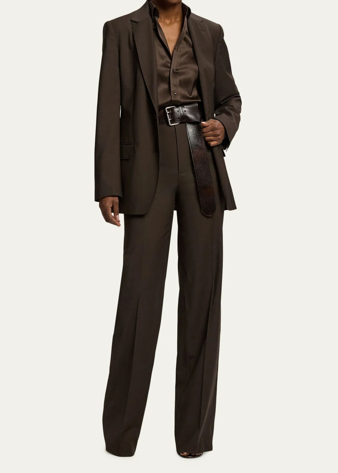 Ralph Lauren CollectionTropical Wool Single-Breasted Blazer