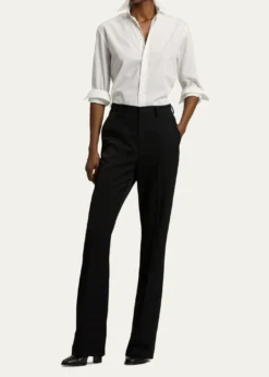 Ralph Lauren CollectionWrigley Grain de Poudre Pants