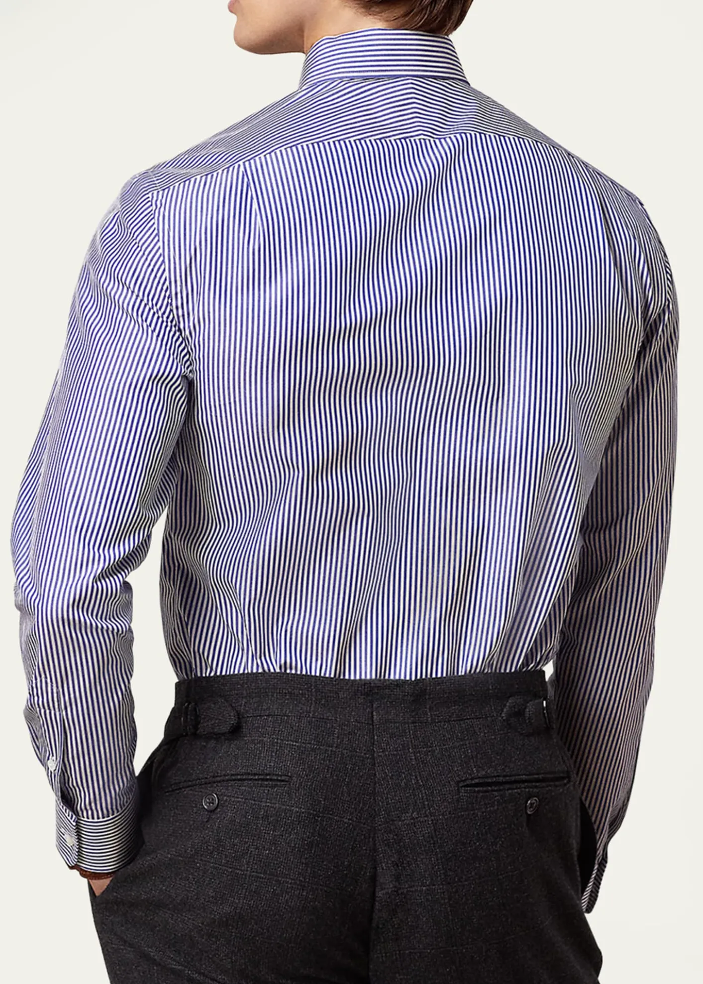 Ralph Lauren Purple LabelBengal-Stripe Shirt