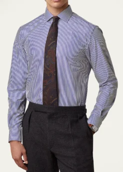 Ralph Lauren Purple LabelBengal-Stripe Shirt