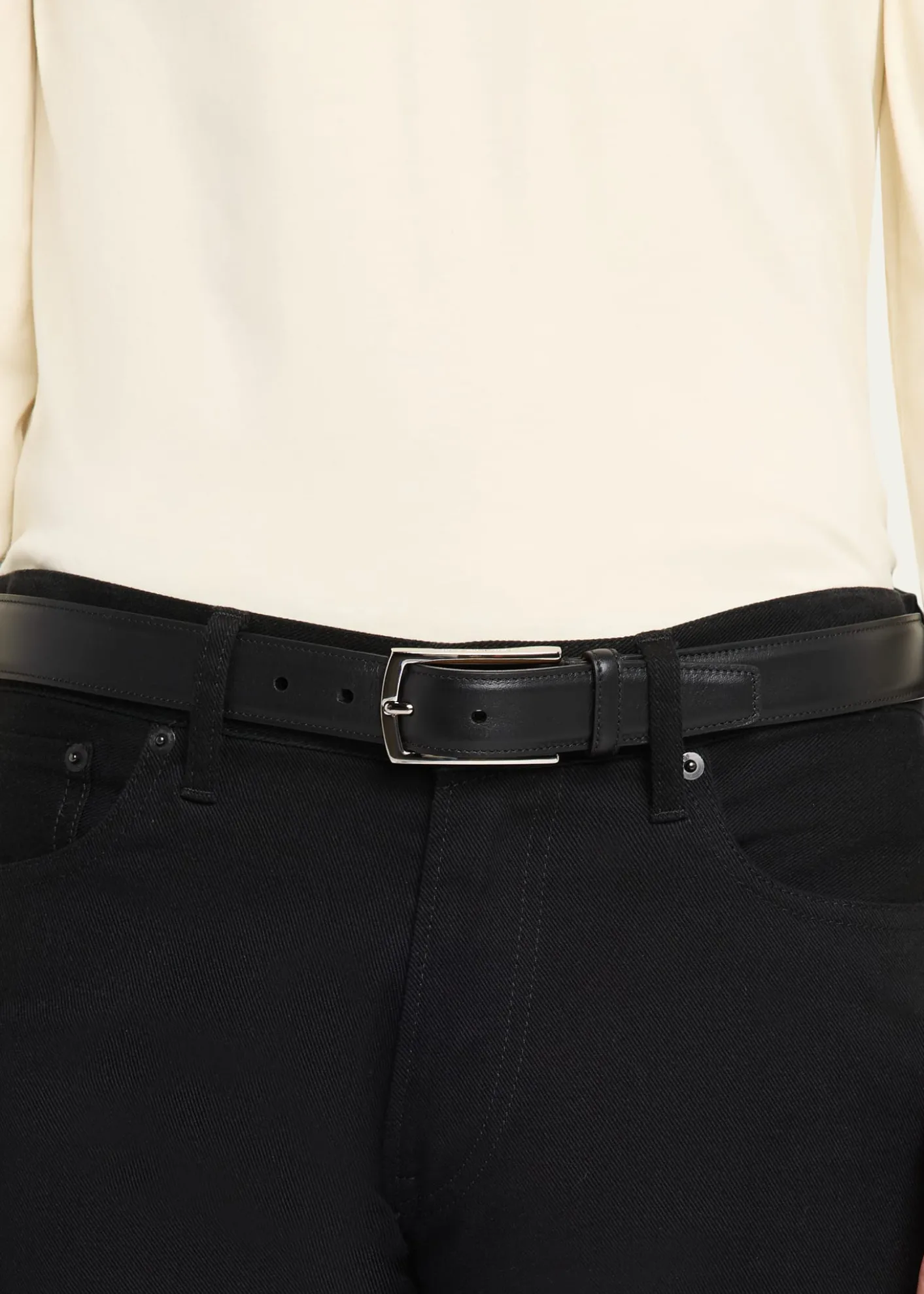 Ralph Lauren Purple LabelCalfskin Belt