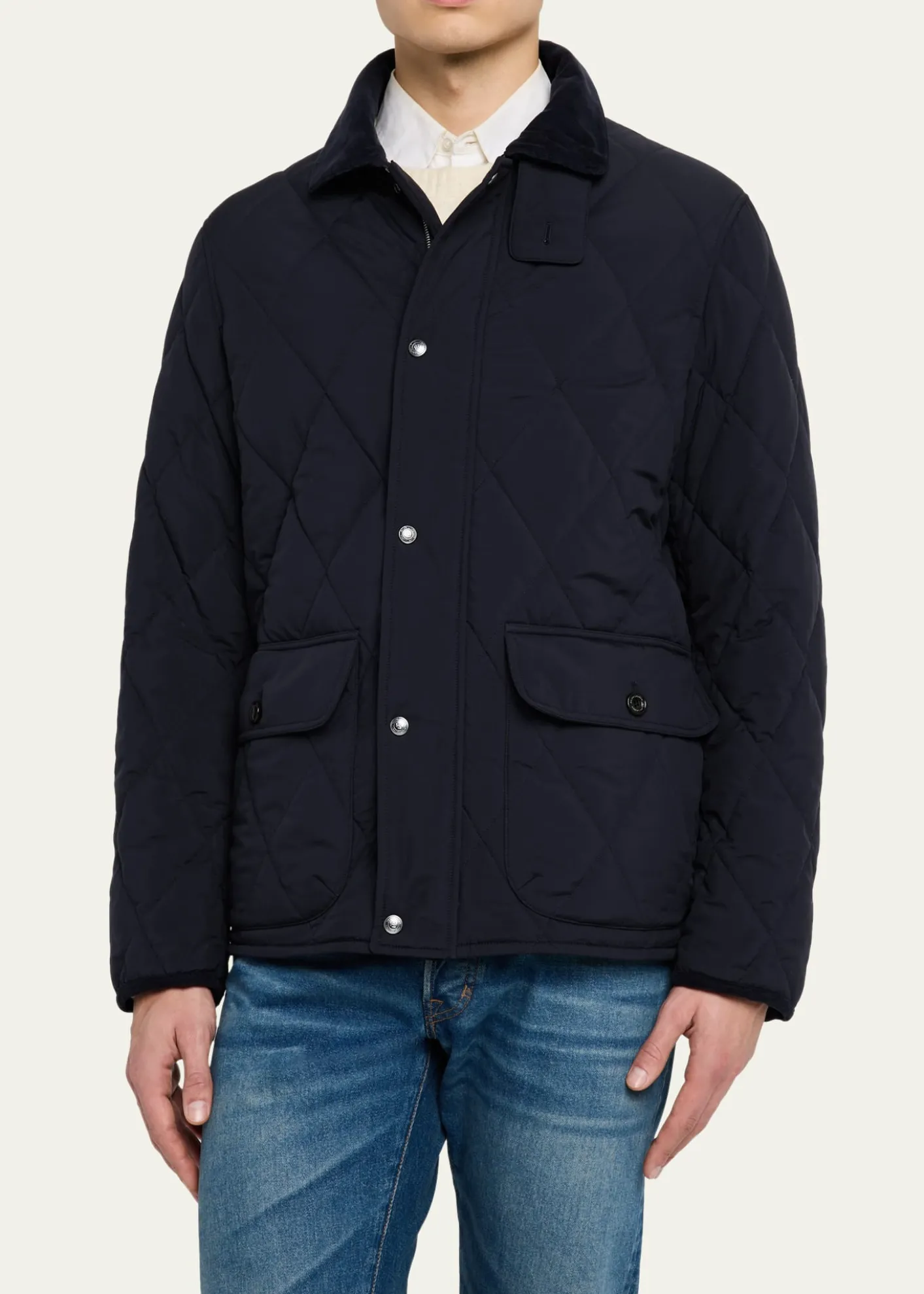 Ralph Lauren Purple LabelCarleton Quilted Down Jacket