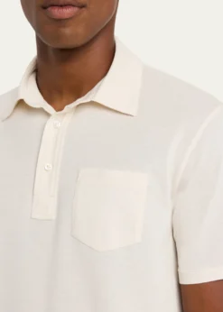 Ralph Lauren Purple LabelCotton-Cashmere Piqué Polo Shirt