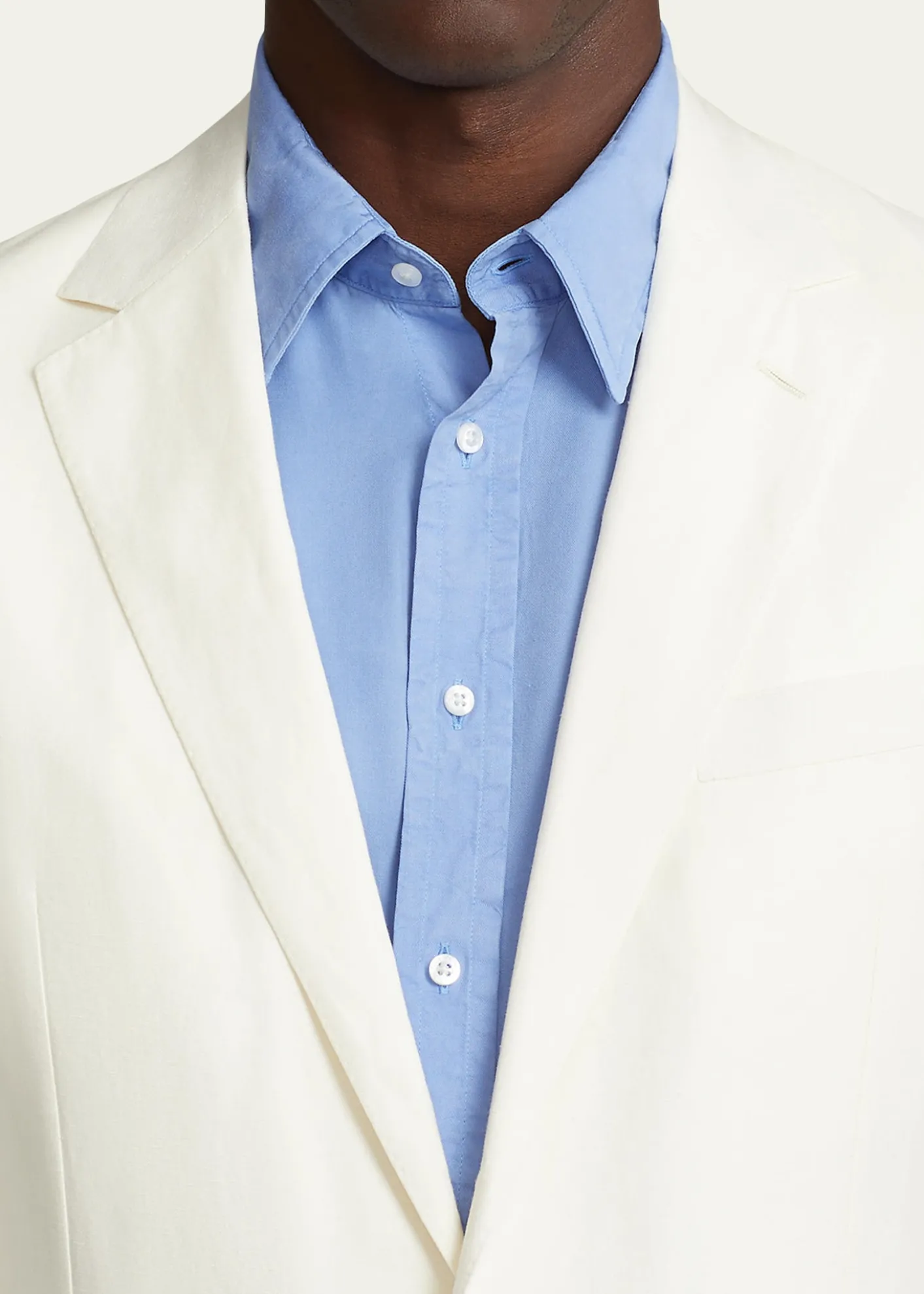 Ralph Lauren Purple LabelHadley Hand-Tailored Silk-Linen Jacket