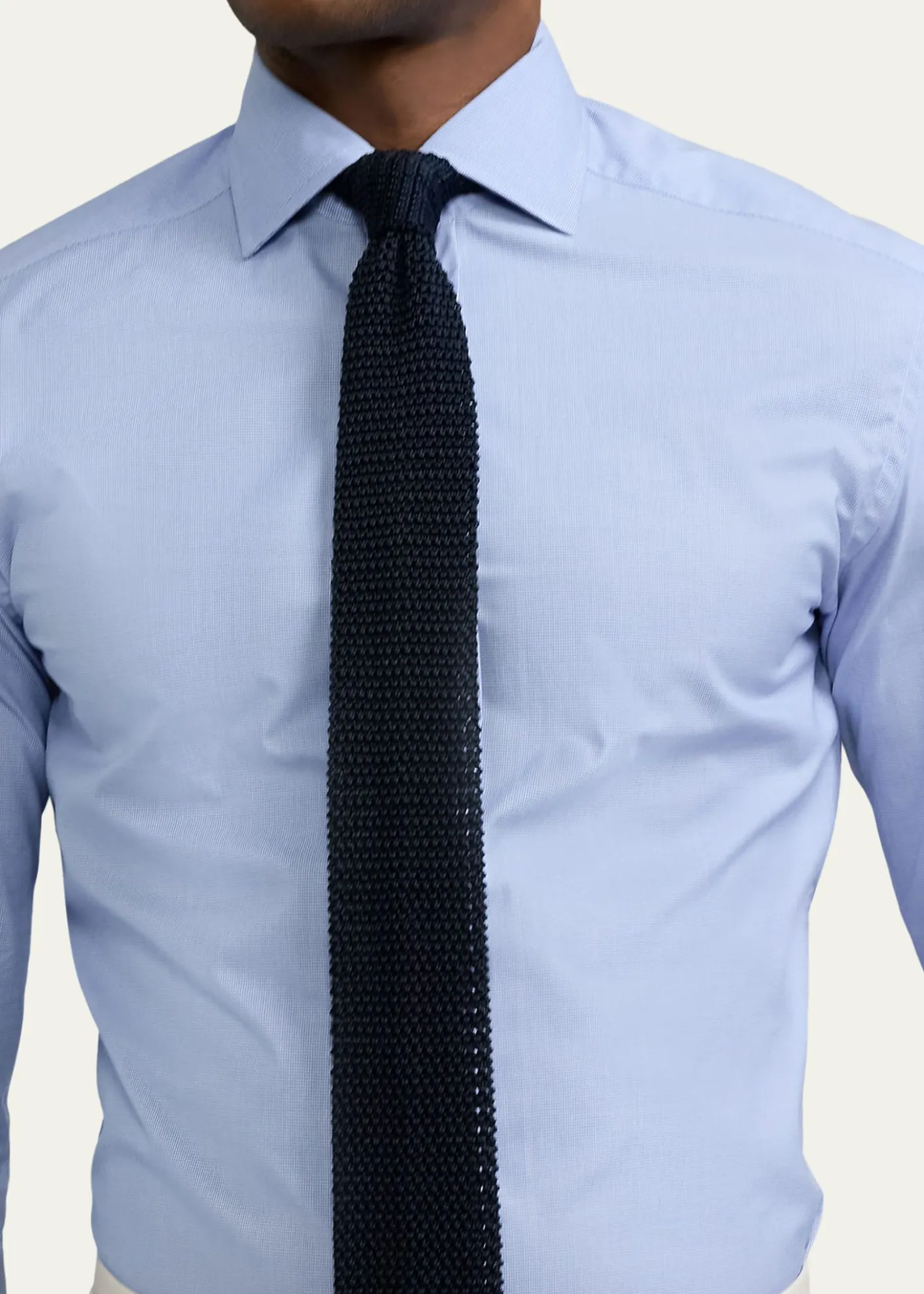 Ralph Lauren Purple LabelKnit Silk Tie