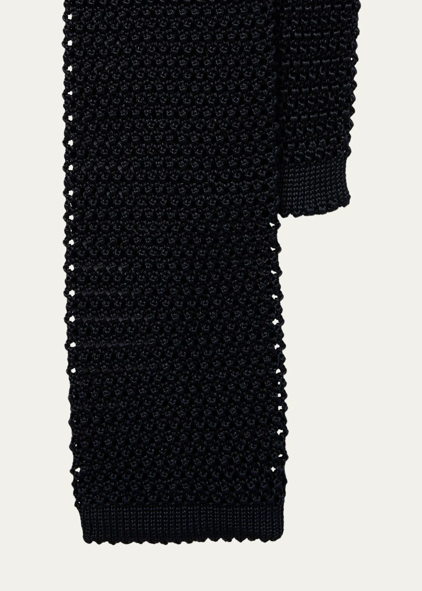 Ralph Lauren Purple LabelKnit Silk Tie