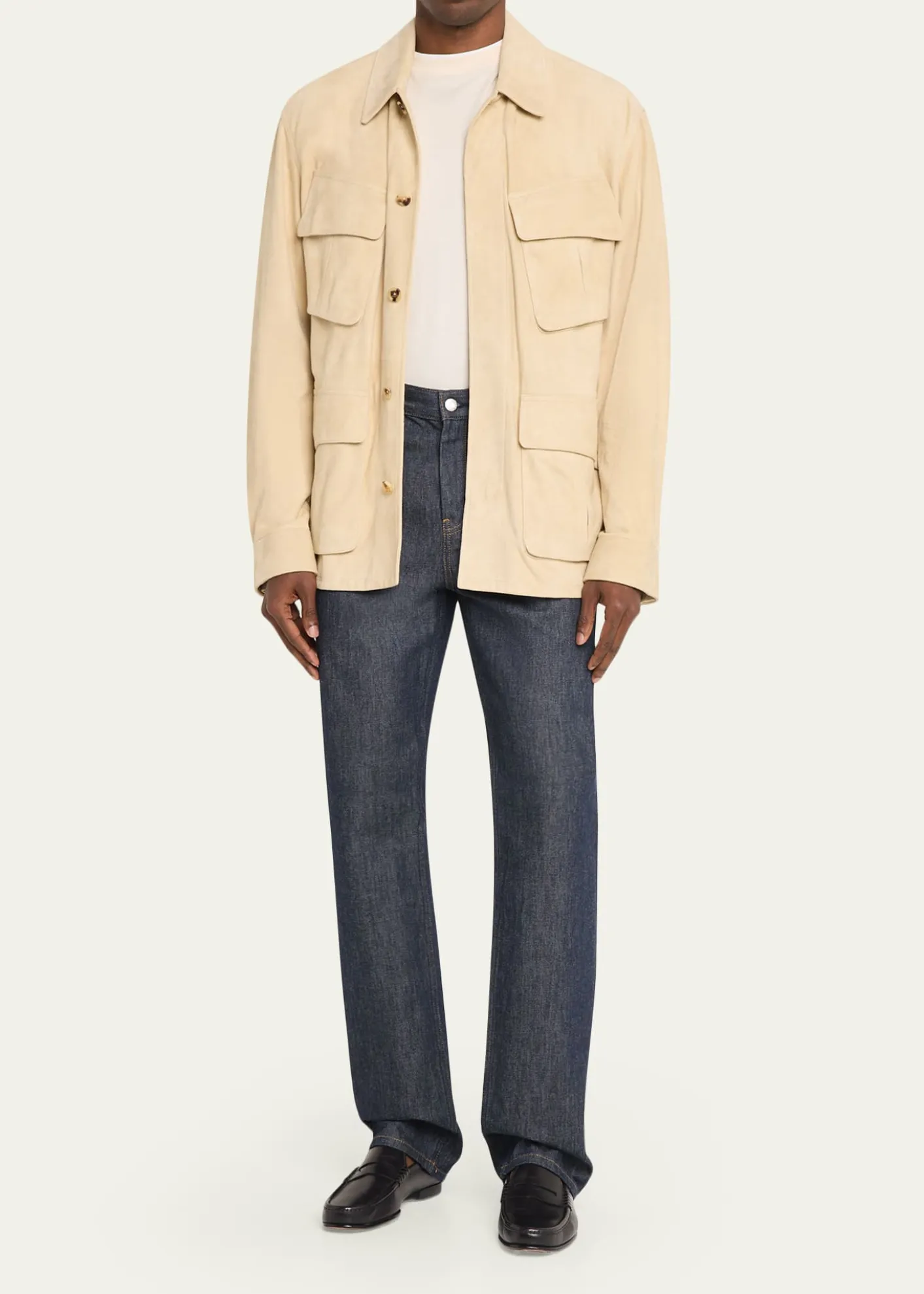 Ralph Lauren Purple LabelMen's Suede Field Jacket