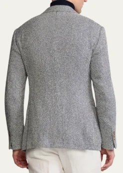 Ralph Lauren Purple LabelMen's Kent Herringbone Sport Coat