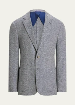 Ralph Lauren Purple LabelMen's Kent Herringbone Sport Coat