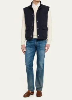 Ralph Lauren Purple LabelMen's Carleton Quilted Down Vest
