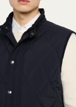 Ralph Lauren Purple LabelMen's Carleton Quilted Down Vest