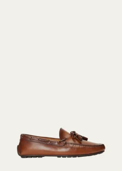 Ralph Lauren Purple LabelMen's Harold Hand-Burnished Leather Drivers