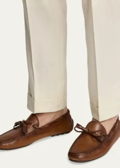 Ralph Lauren Purple LabelMen's Harold Hand-Burnished Leather Drivers