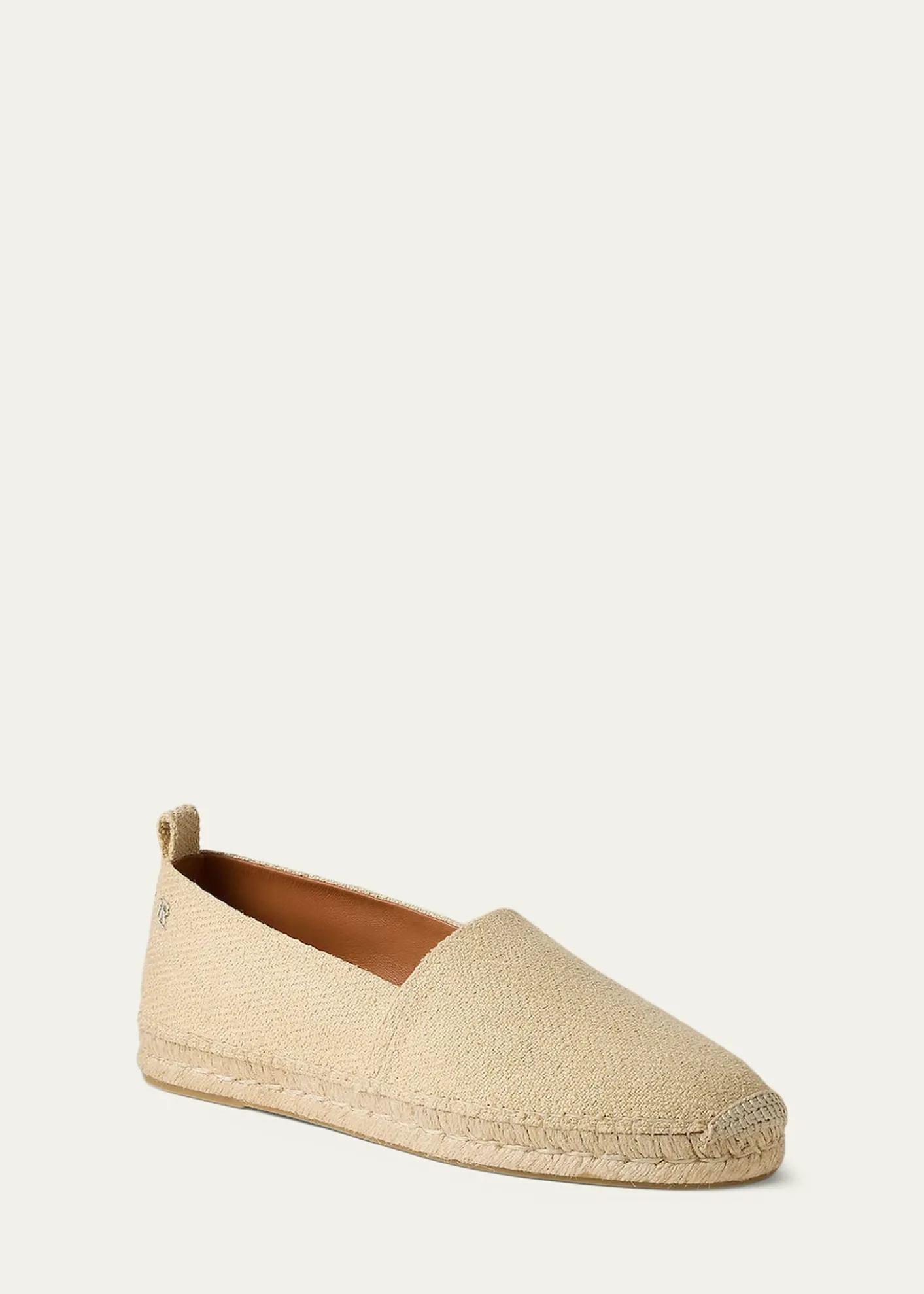 Ralph Lauren Purple LabelMen's Bosworth Silk Herringbone Espadrilles