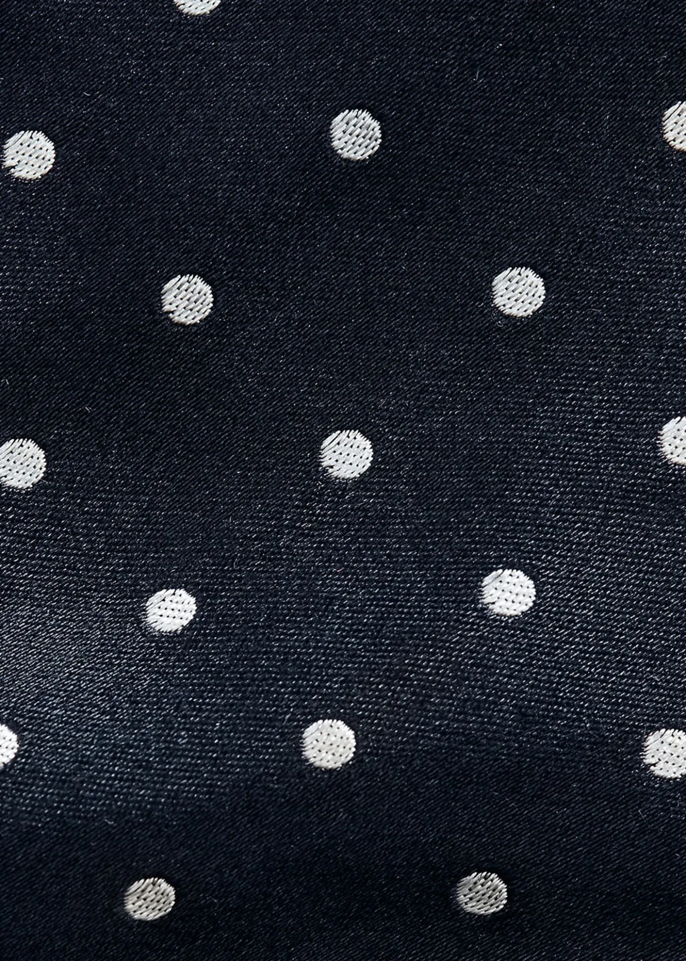 Ralph Lauren Purple LabelPolka-Dot Silk Satin Tie