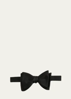 Ralph Lauren Purple LabelSilk Satin Bow Tie