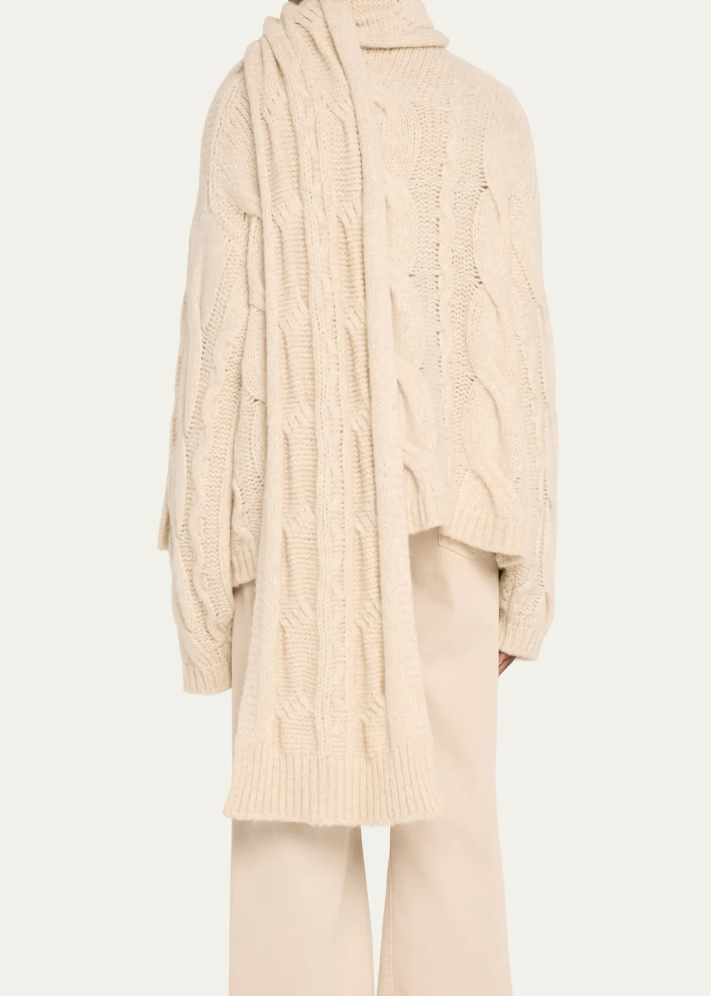 Ramy BrookAgnes Cable-Knit Sweater
