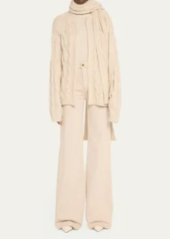 Ramy BrookAgnes Cable-Knit Sweater