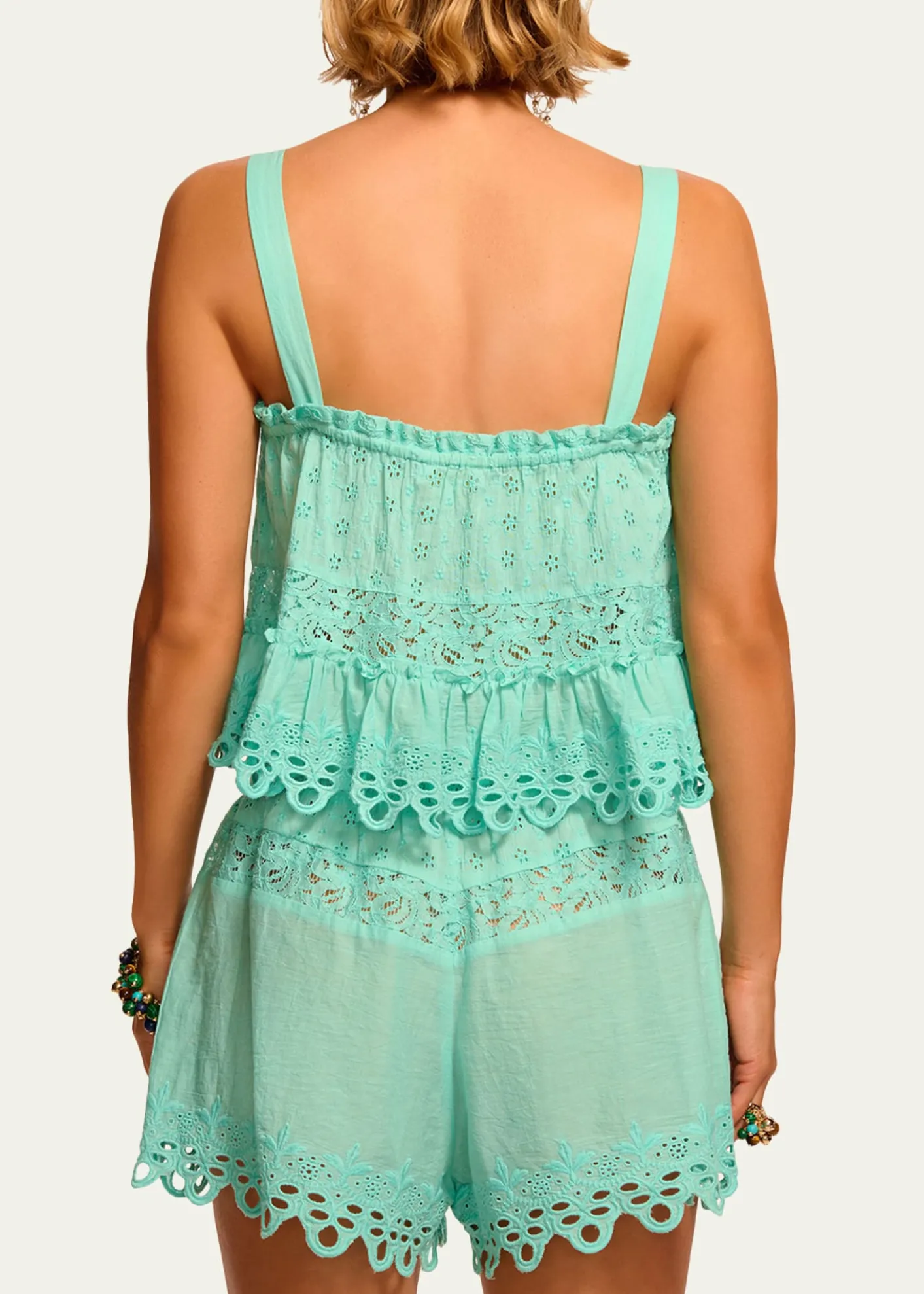 Ramy BrookAmina Eyelet Tank Top