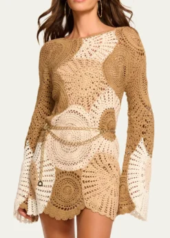 Ramy BrookCarina Crochet Sweater Dress