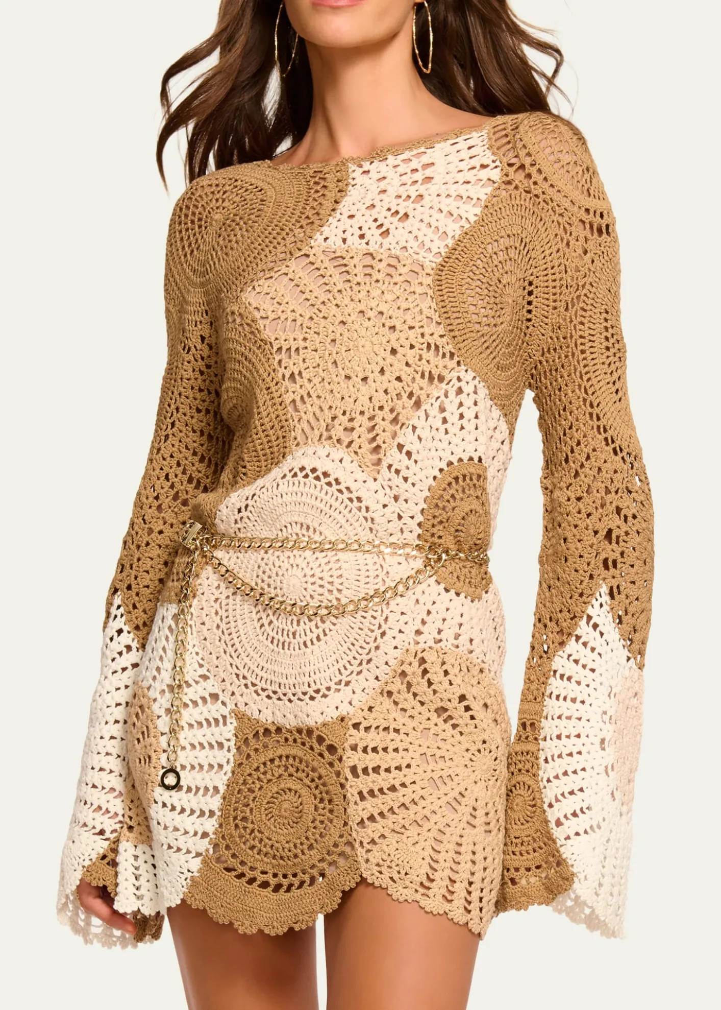 Ramy BrookCarina Crochet Sweater Dress