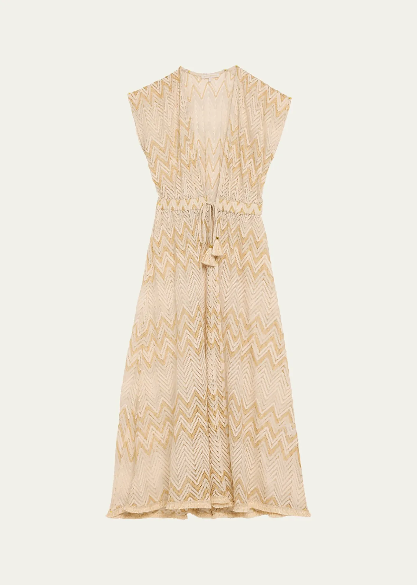 Ramy BrookChevron Katherine Caftan Coverup