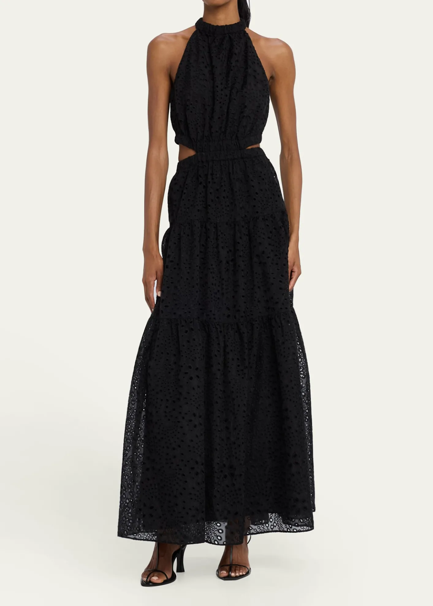 Ramy BrookClaudia Embroidered Cutout Maxi Dress