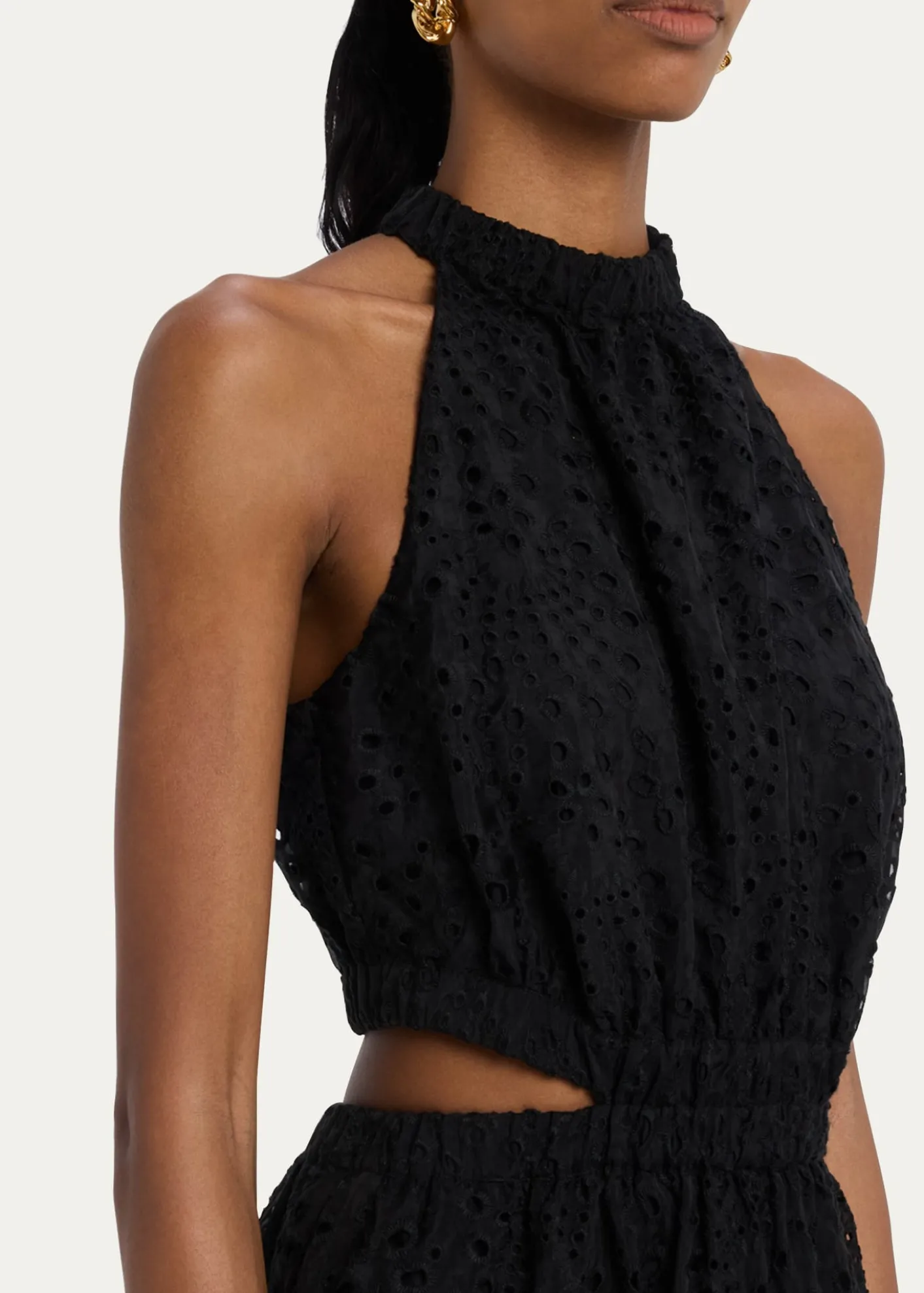 Ramy BrookClaudia Embroidered Cutout Maxi Dress