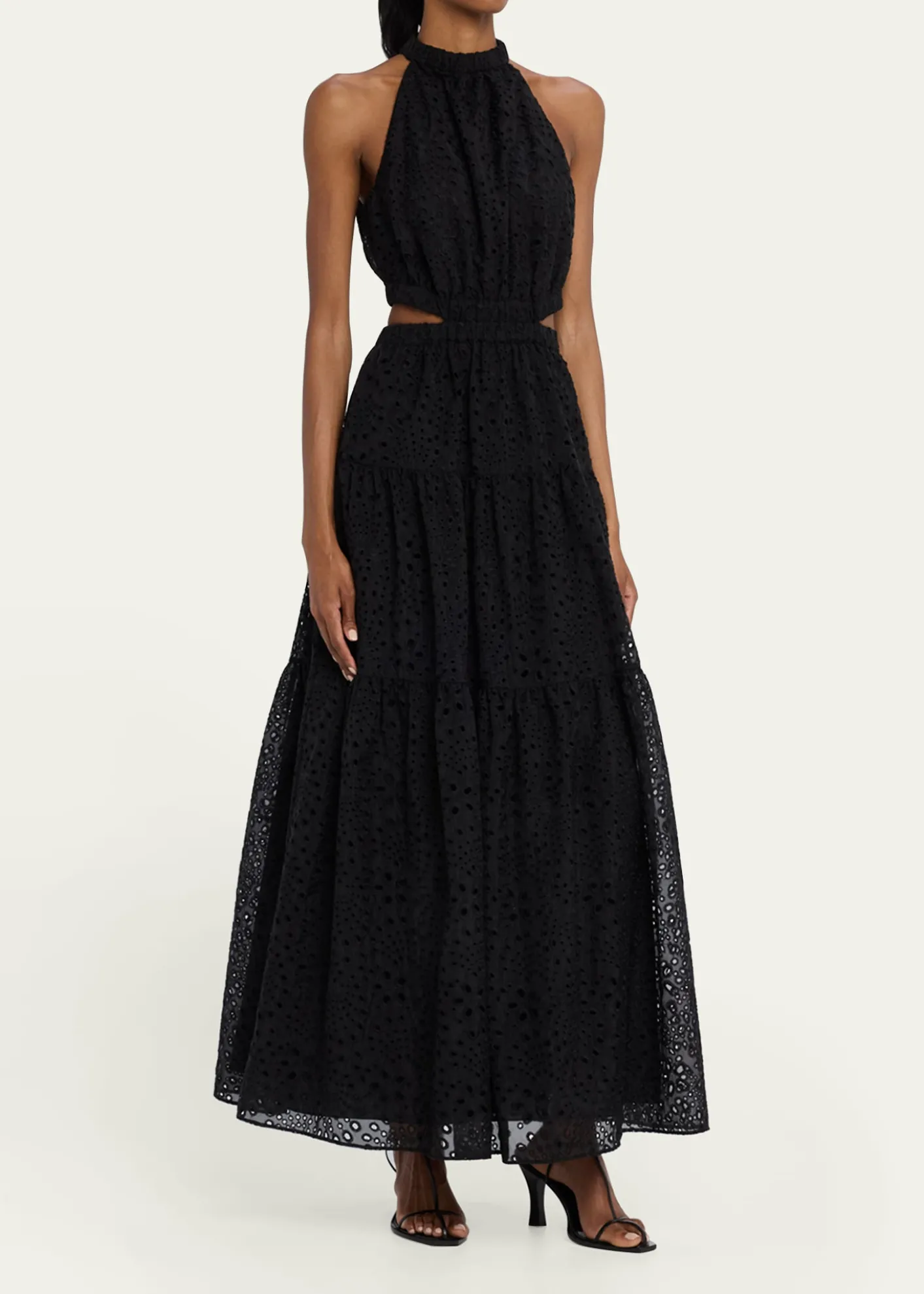Ramy BrookClaudia Embroidered Cutout Maxi Dress