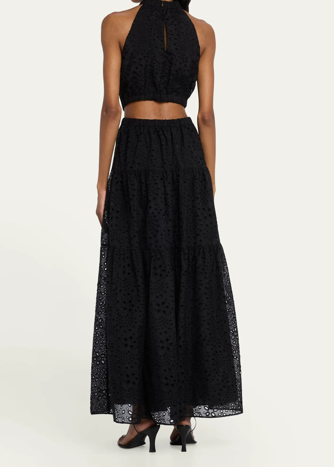 Ramy BrookClaudia Embroidered Cutout Maxi Dress