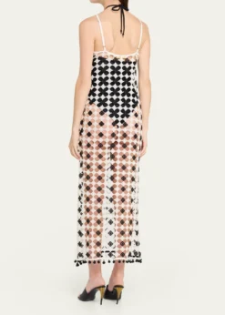 Ramy BrookCleo Patterned Sheer Cover-Up Maxi-Dress