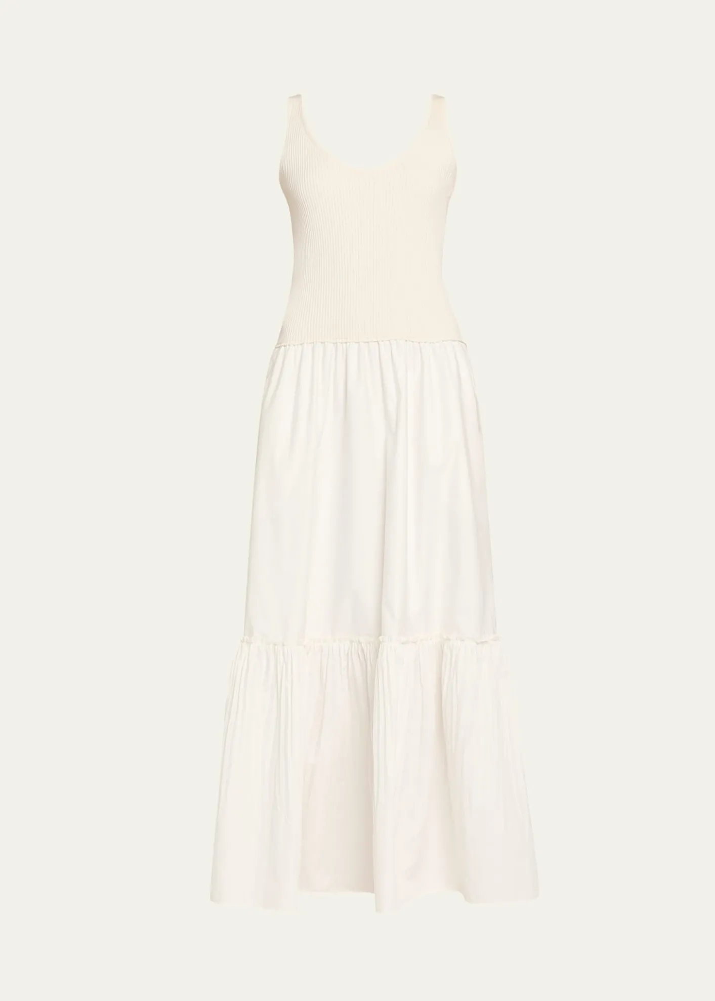 Ramy BrookDawson Mixed-Media Maxi Dress