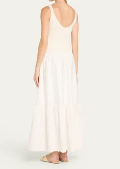Ramy BrookDawson Mixed-Media Maxi Dress